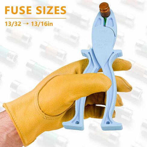 ZIBOO BP-FP-2 Cartridge Carded Fuse Puller, Compatible with Cooper Bussmann Cylindrical Fuse Cartridge Fuse in Kuwait