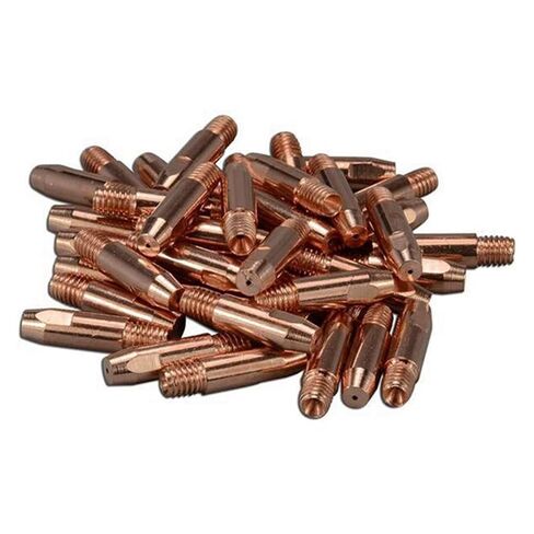 35Pcs 24KD Welding Torch Consumable 1.0mm MIG Gas Nozzle Tip Holder Diffuser for Machine Nozzle in Kuwait