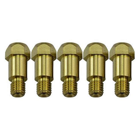 35Pcs 24KD Welding Torch Consumable 1.0mm MIG Gas Nozzle Tip Holder Diffuser for Machine Nozzle in Kuwait