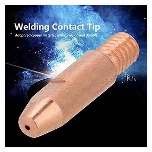 35Pcs 24KD Welding Torch Consumable 1.0mm MIG Gas Nozzle Tip Holder Diffuser for Machine Nozzle in Kuwait