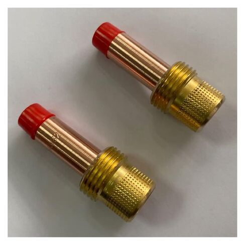 Welding Accessories Torch Consumables 1.0/1.6/2.0/2.4/3.2/4.0MM Medium Gas Lens Fit WP 17 18 Nozzle in Kuwait