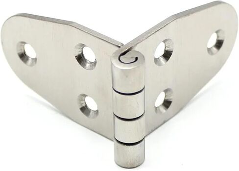 Hinge 304 Stainless Steel Switchgear Cabinet Door Brushed CL238-2 1Pcs in Kuwait