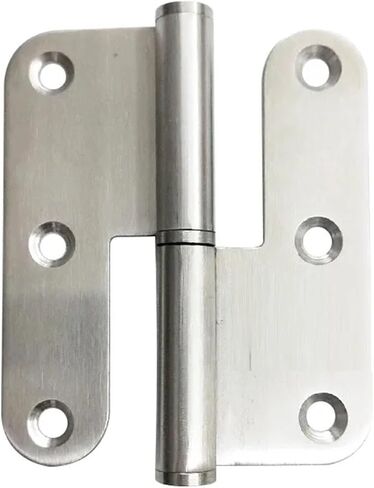 Stainless Steel Door Hinges 6 Holes Hinge Accessories Hinges Hardware 2Pcs in Kuwait