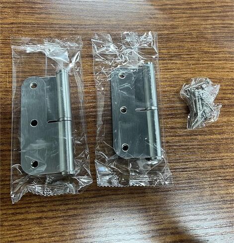 Stainless Steel Door Hinges 6 Holes Hinge Accessories Hinges Hardware 2Pcs in Kuwait