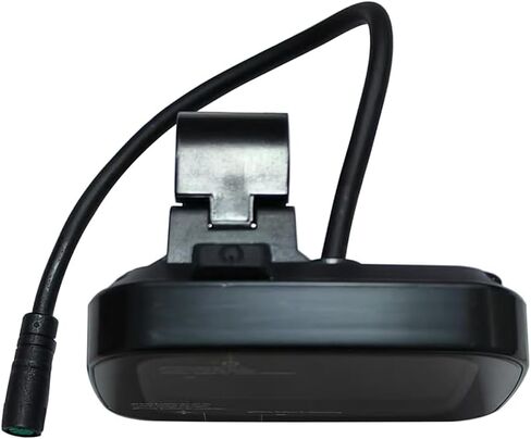 شاشة EBike، بروتوكول UART، كمبيوتر ملون ABS 24V-60V، شاشة LCD Yolin YL81C، موصل أنثى مقاوم للماء 5 فتحات، ملحقات الدراجة الكهربائية، شاشة عداد لوحة مناسبة لمقود 22.2 مم in Kuwait