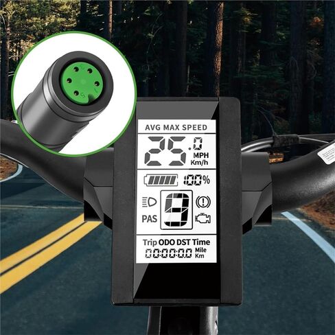 شاشة 800S C965 - متوافقة مع محركات BAFANG Mid Drive BBS01/BBS02/BBSHD/G320/G340 - كمبيوتر Ebike ببروتوكول UART in Kuwait