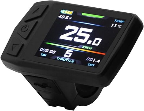 Ebike Display for KT TF01U 24V 36V 48V Intelligent Colorful LCD Meter Waterproof Joint Electric Bicycle Meter in Kuwait