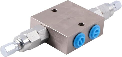 Holdwell 12GPM 3/8 "NPT Port Dual Crossover الهيدروليكية الإغاثة وسادة صمام DCRV45-06N in Kuwait