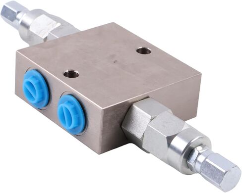 Holdwell 12GPM 3/8 "NPT Port Dual Crossover الهيدروليكية الإغاثة وسادة صمام DCRV45-06N in Kuwait