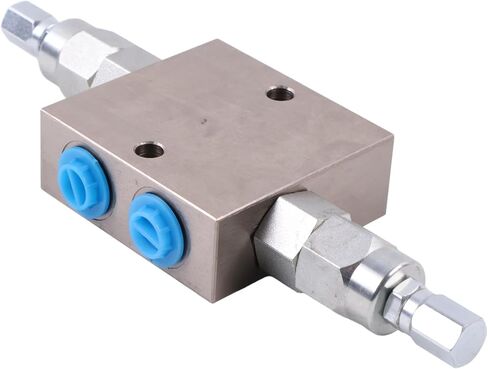 Holdwell 12GPM 3/8 "NPT Port Dual Crossover الهيدروليكية الإغاثة وسادة صمام DCRV45-06N in Kuwait