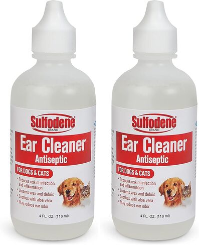 Sulfodene Ear Cleaner for Dogs & Cats 4oz in Kuwait