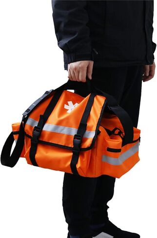 aqxreight Bag Orange Portable Large Capacity Oxford Cloth Outdoor First Aid Emergency Bag Home on the Shoulder Shou BagFirst Aid BagEmergency BagMedical BagFirst Responder BagTravel in Kuwait