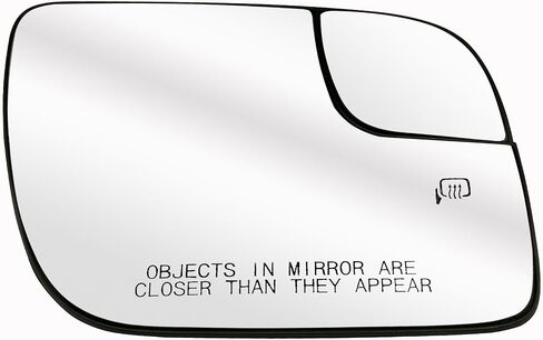 Right Passenger RH Side Rear View Mirror Glass W/Backing Plate Heated Compatible With 2011 2012 2013 2014 2015 2016 2017 2018 2019 Ford Explorer in Saudi Arabia