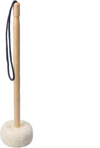 Lovermusic 14" Soft Wool Gong Mallet 80mm Felt Head Drumsticks 2PCS | 36*8cm Soft wool head delivers warm, clear tone with balanced attack. Durable wood handle, lightweight 196g. in Kuwait