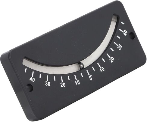 Aramox Tube Clinometer, ABS Angle Inclinometer Slope Meter, Minus 40 to 40 Degree Range, Damping Liquid Stable Reading, Fixing Hole for Handlebar Horizontal Micro Angle Testing in Kuwait