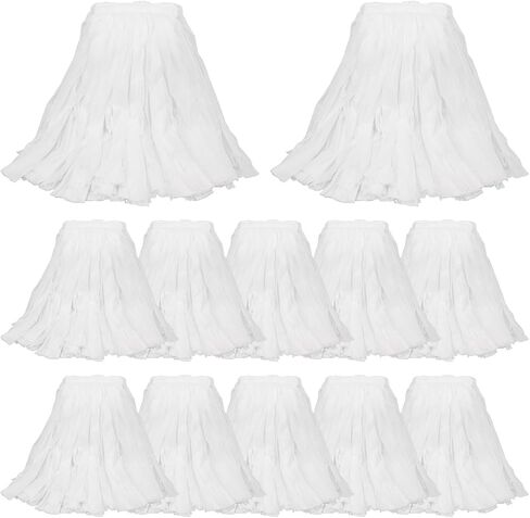 Disposable Commercial Heavy Duty Mop Heads Replacement: 12 Packs Industrial Wet Mop Head for Floor Cleaning - Commercial Products Looped End String Head Refills in Saudi Arabia
