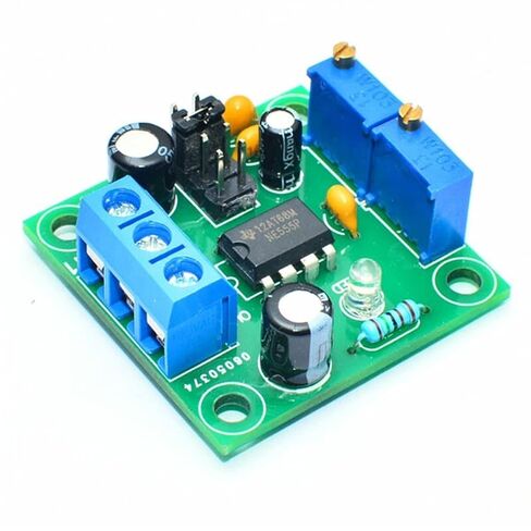2PCS 1Hz to 200kHz Square Wave Generator Step Motor Driver Frequency Duty Cycle Adjustable Pulse Signal Module in Kuwait