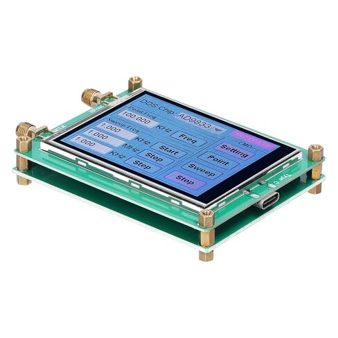 TFT شاشة لمس DDS وحدة مولد الإشارة 10 بت Sinewave Squarewave Triangularwave إشارة مولد in Kuwait