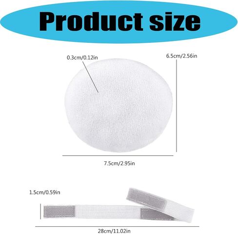 Fleece Fabric Ankle Pad with Adjustable Band Anti Friction Shock Absorption Ankle for Running Pad in Kuwait