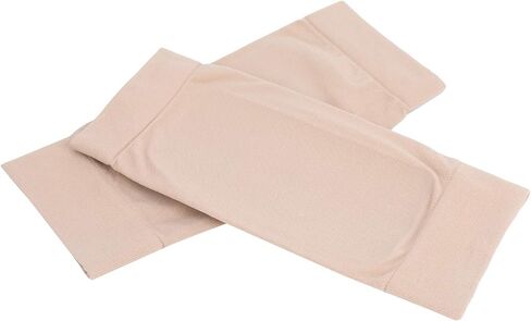 Heel Sleeve Padded Compression Ankle Sleeves Elastic Foot Protective Cushion Socks for Sports Fitness Enthusiasts Skin Color 19.5cm 1Pair in Kuwait