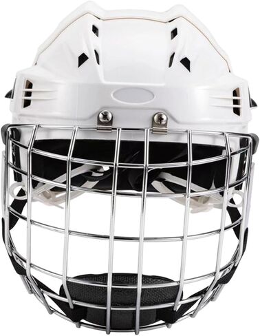 Hockey Helmet Sports Helmet Headgear Ice Hockey Helmet Speed Skate Helmet Padded Comfort Accessory with EVA Cushioning and Suitable for in Kuwait