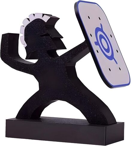Spartan-Shape Dart Holder | Display Rack for 9 Darts Storage Organizer | PLA Material | Desk Shelf Decor | Ideal Gift for Dart Players Tactical Enthusiasts in Kuwait
