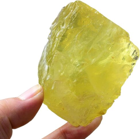 1pcs Natural Citrine Raw Stones 0.22-0.33lb Healing Crystal Rough Gemstone Reiki Repair Rock Balance Chakra Meditation Fountain Fish Tank DIY Garden Decoration in Kuwait