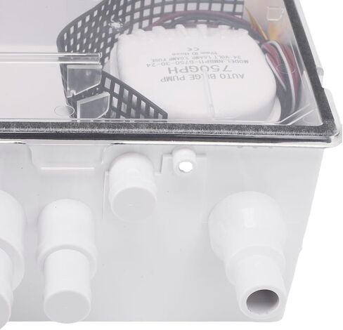 750GPH Shower Sump Pump, Multi Inlet Design Pump, Automatic Switch, Ideal for Boats, RVs, Cabins, Showers & Kitchen Sinks in Kuwait