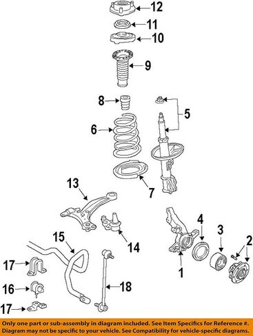 Toyota Shock Absorber - 48520-09S70 in Kuwait