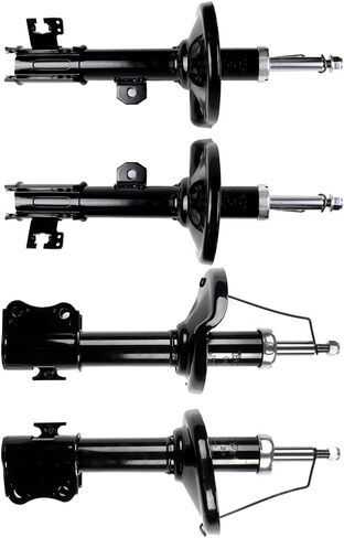 Shocks Absorbers, KFKGF Front & Rear Struts Shock Absorber for Suzuki Aerio 2002-2003, Replace OE 333354 72467 333355 72466 333356 72464 333357 72465 in Kuwait
