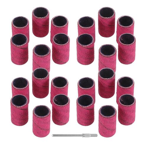 Nail Manicure Sanding Bands by Home Users 200pcs 180 Grit Sandpaper with Easy Replacement for Acrylic Nails and Gel for Manicures and Pedicure Use and Salon Professionals in Kuwait