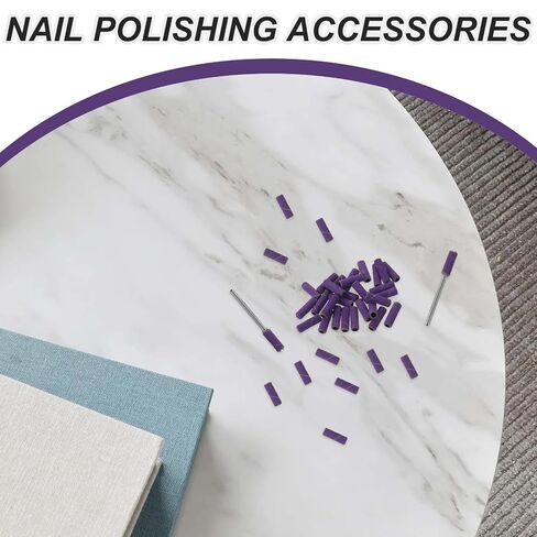 COHEALI 100pcs Nail Drill Sanding Bands Fine Grit 180 for Precision Sanding and Flexible Fit Stainless Steel for Professional Nail Technicians Salon Use in Kuwait