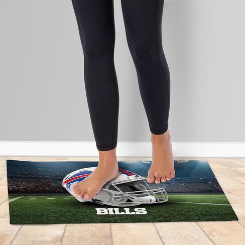 سجادة Northwest The Company NFL Buffalo Bills قابلة للغسل، 20 بوصة × 32 بوصة، منظر طبيعي، ألوان الفريق in Kuwait