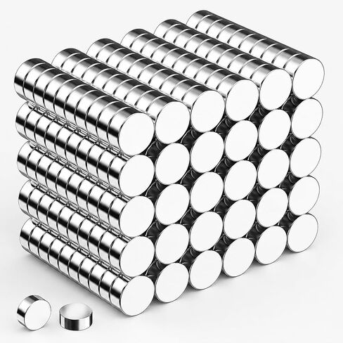 Small Neodymium Magnets for Crafts, 400 Pack 3x2mm Mini Round Strong Refrigerator Rare Earth Magnets for Fridge, 3D Printing, Photos, DIY, Miniatures, Whiteboard, Office, Kitchen, Hobby in Kuwait
