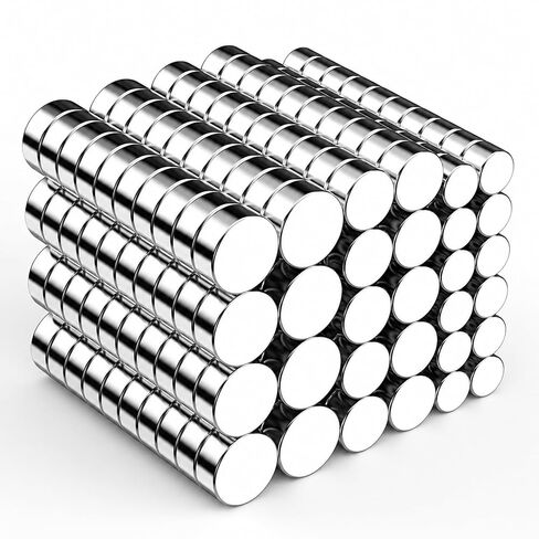 Small Neodymium Magnets for Crafts, 400 Pack 3x2mm Mini Round Strong Refrigerator Rare Earth Magnets for Fridge, 3D Printing, Photos, DIY, Miniatures, Whiteboard, Office, Kitchen, Hobby in Kuwait
