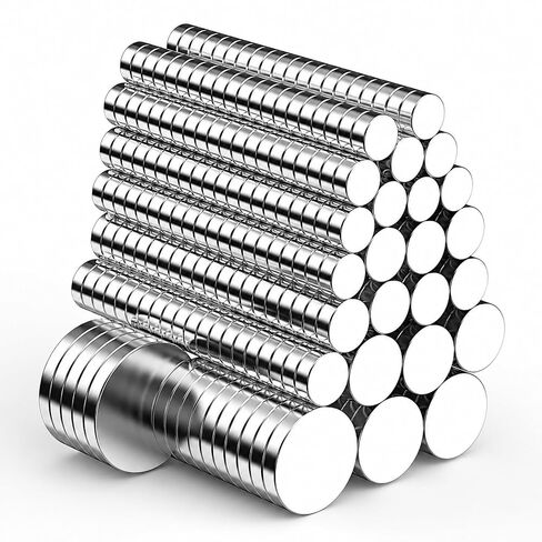 Small Neodymium Magnets for Crafts, 400 Pack 3x2mm Mini Round Strong Refrigerator Rare Earth Magnets for Fridge, 3D Printing, Photos, DIY, Miniatures, Whiteboard, Office, Kitchen, Hobby in Kuwait