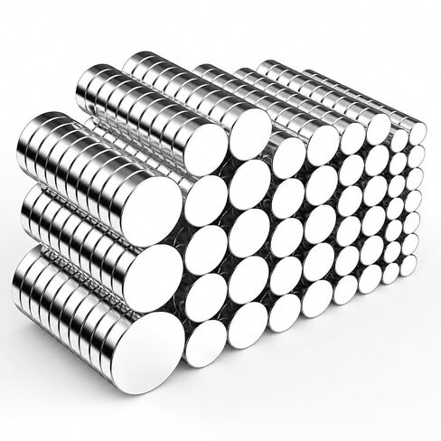 Small Neodymium Magnets for Crafts, 400 Pack 3x2mm Mini Round Strong Refrigerator Rare Earth Magnets for Fridge, 3D Printing, Photos, DIY, Miniatures, Whiteboard, Office, Kitchen, Hobby in Kuwait