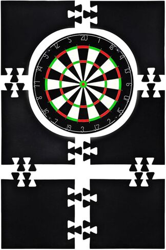 Dartboard Backboard Dartboard Backboard Surround Wall Protector Dart Board Wall Protection Backing Accessories Dartboard Area Backer Wall Guard in Kuwait