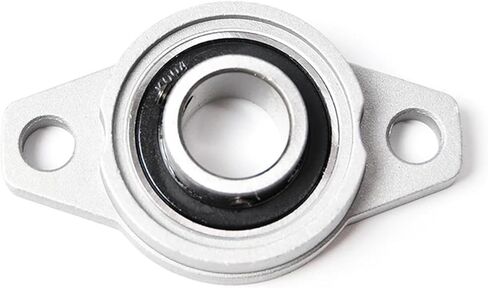 2pcs Zinc Alloy Small Bearing with seat Vertical Diamond seat Inner Diameter 8/10/12/15/17/20/25/30/35MM KP08 KFL08 KP000 KFL000(Vertical,KFL002-15mm) in Kuwait