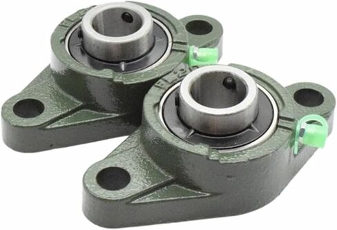 1PCS UCFL204 204-12 UCFL205 Inch 205-14 205-15 UCFL206 206-17 206-18 Cast Iron Bearing Seat(UCFL206 ID30MM) in Kuwait