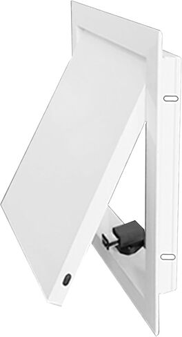 Customizable Black Metal Ceiling Access Panel - 24x24in Drywall Attic Door & Laundry Chute for Bathroom & Electrical Maintenance, Durable & Easy to Install in Kuwait