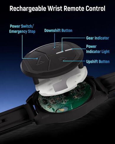 Y03 B2 Paddle Board Motor Kit,350W Motor with Battery Electric Fin for SUP | Up to 251 min runtime | 4-speed forward & reverse control | Low-noise streamlined design | Watch-style remote control in Kuwait