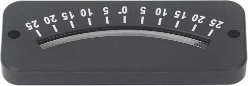 Aramox Inclinometer ABS Glass Tube Angle Meter 25 Degree Range Clear Scale with Damping Fluid for Bike Motorcycle Handlebars and Horizontal Level Micro Angle Testing in Kuwait