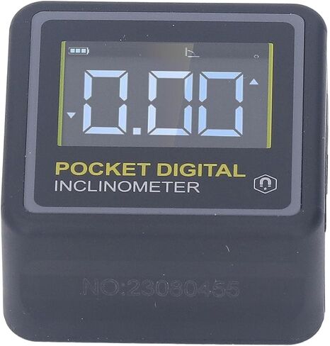 Pocket Digital Inclinometer with Magnetic Base – 0.05° Resolution, ABS Body, 4x90° Range in Kuwait