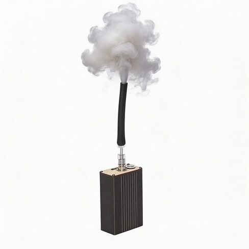 Portable Mini Fog Machine,Handheld Smoke Machine for Outdoor Events DJ Parties Photography,Indoor Stage Effects,Halloween Christmas(Square black) in Kuwait