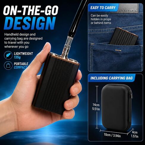 Portable Mini Fog Machine,Handheld Smoke Machine for Outdoor Events DJ Parties Photography,Indoor Stage Effects,Halloween Christmas(Square black) in Kuwait