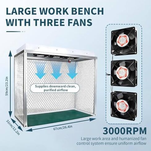 Veal Laminar Flow Hood for Mycology & Tissue Culture | ISO 5 Class 100 Cleanroom Filter Workbench | High-Efficiency Lab Equipment for Optimal Air Quality in Kuwait
