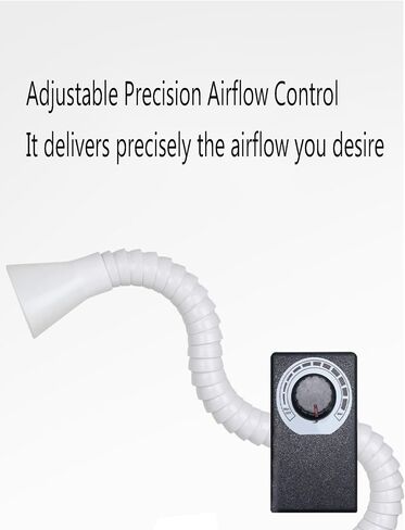 Flexible Fume Extraction Arm with Adjustable Vent Pipe - Industrial Dust Collection Hood for Welding & Workshop Ventilation (5X150cm / 2x59.1in) in Kuwait