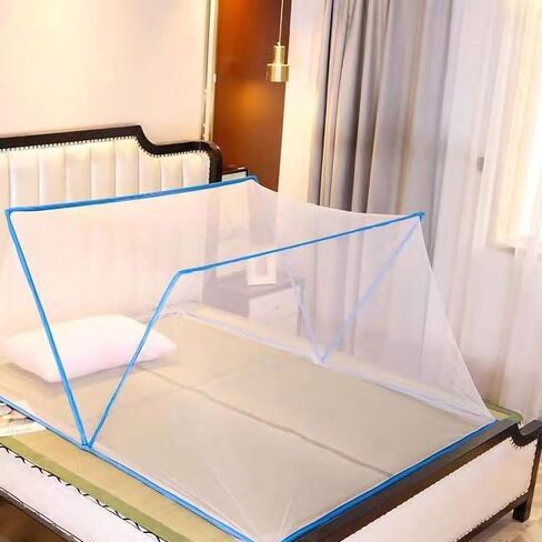 Installation Free Foldable Net, Bottomless Net with Fine Hexagonal Mesh for Dormitory (190 X 135cm / 74.8 X 53.1in) in Kuwait