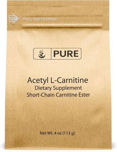 Pure Original Ingredients Acetyl L-Carnitine (1 lb) ALCAR, Amino Acid Powder Supplement in Kuwait